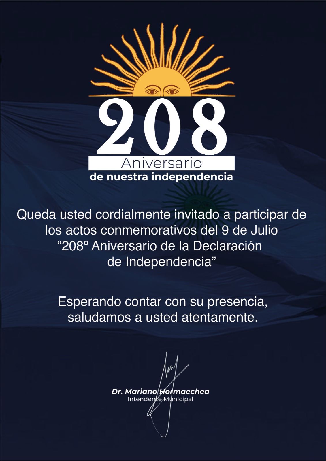Celebrando la Independencia:  MUNICIPALIDAD PREPARA ACTOS CONMEMORATIVOS EN GOYA