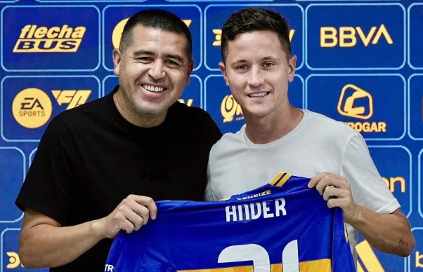 Boca confirmó la lesión de Ander Herrera: es más grave de lo que se esperaba