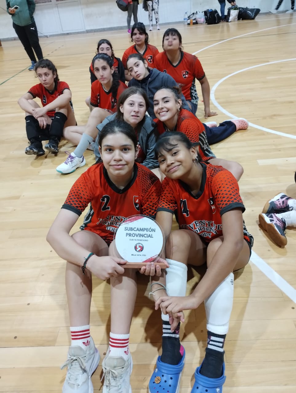   JUGADORAS DE VÓLEY FEMENINO DE GOYA CONVOCADAS POR LA FEDERACIÓN CORRENTINA