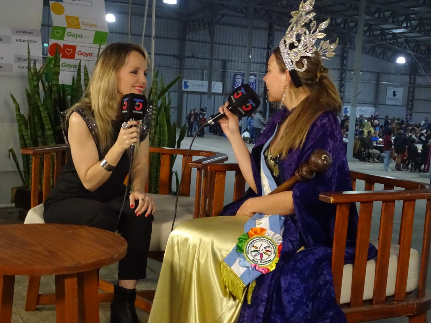 MARÍA PAULA ESPÍNDOLA: “ELEVARÉ A GOYA CON ORGULLO” COMO NUEVA REINA DEL CONCURSO DE PESCA