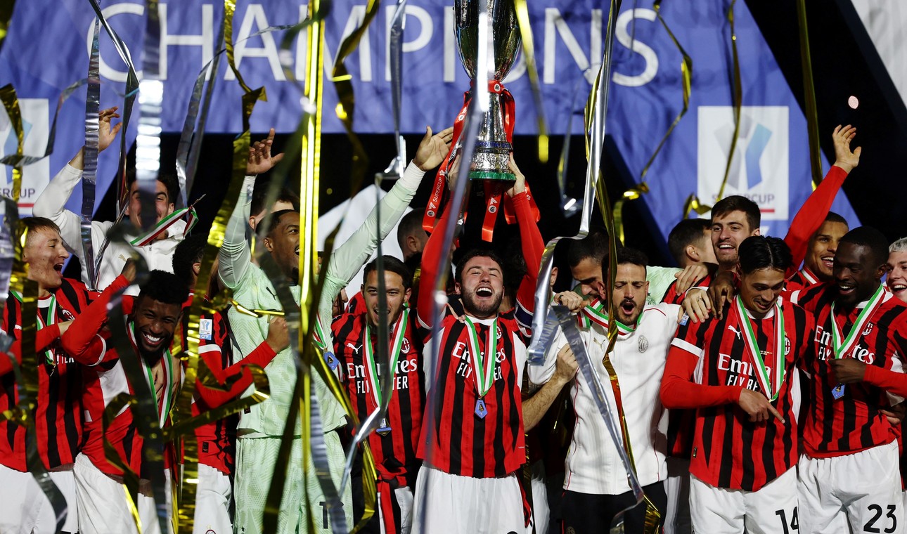 Milan lo dio vuelta y es el  campeón de la Supercopa de Italia