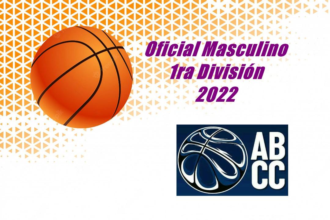 OFICIAL MASCULINO DE BASQUET