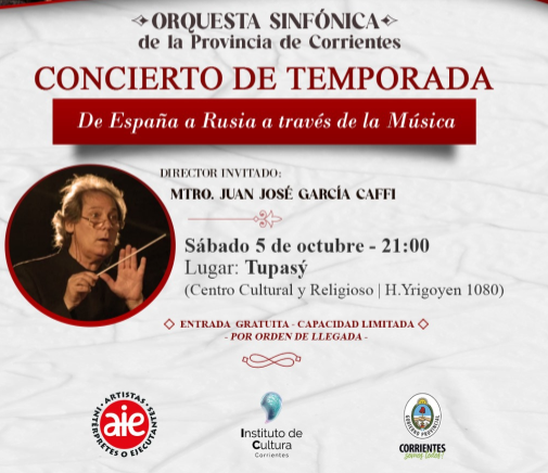 Concierto de la Orquesta Sinfónica con un director invitado de lujo