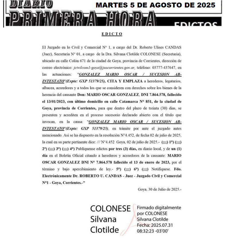 ORTIS DIA 1