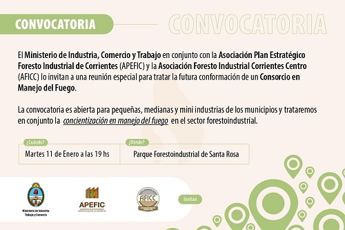 POR REITERADOS INCENDIOS: Convocan a industriales a una reunión para tratar el manejo del fuego