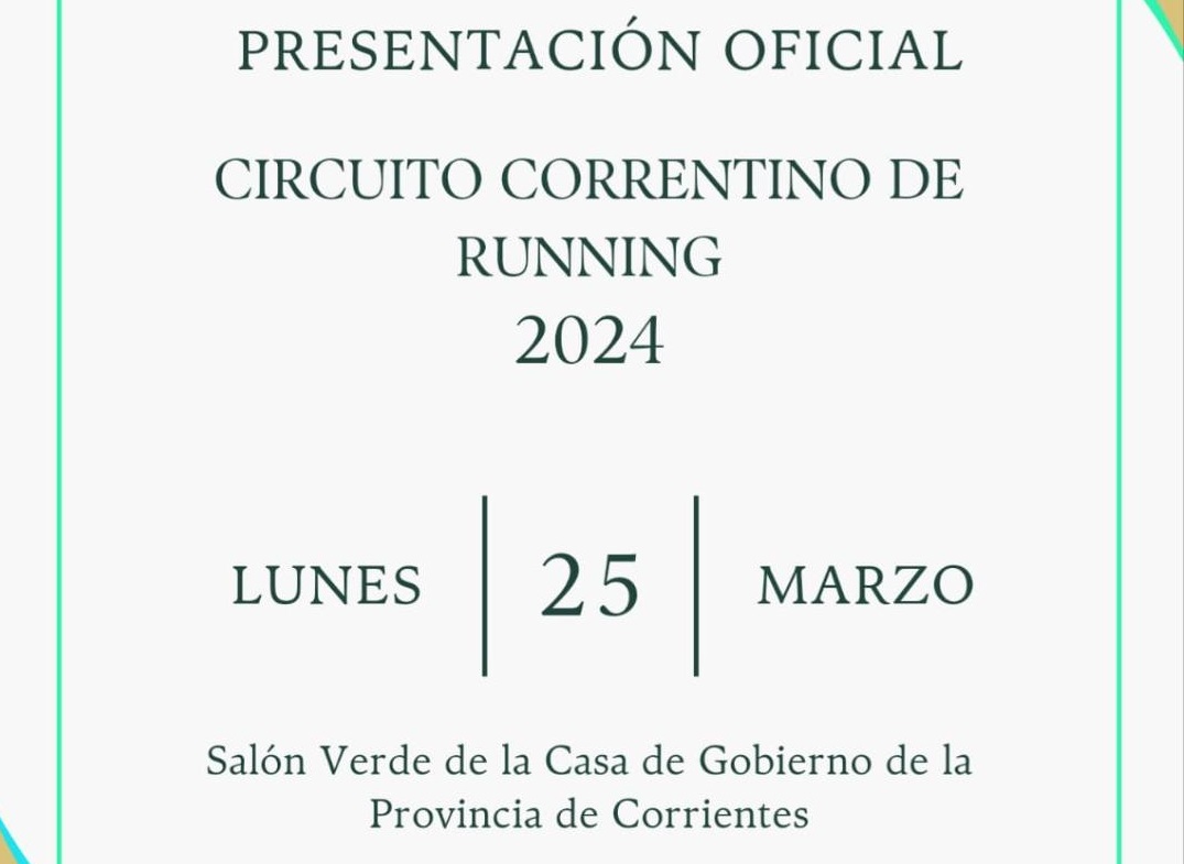 CIRCUITO CORRENTINO DE RUNNING