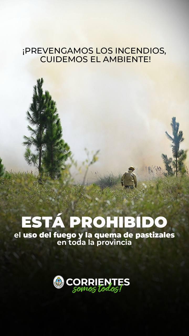 PREVENGAMOS LOS INCENDIOS, CUIDEMOS EL AMBIENTE