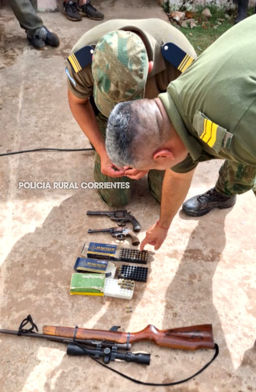 EFICAZ OPERATIVO DEL PRIAR: SECUESTRAN ARMAS EN ALLANAMIENTOS