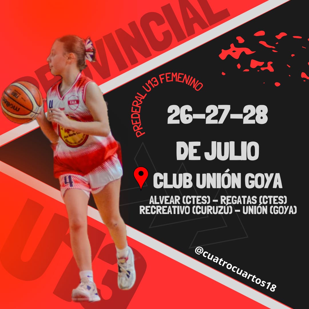 JUVENTUD EN COMPETENCIA: BÁSQUET Y FÚTBOL SUB 15 EN GOYA