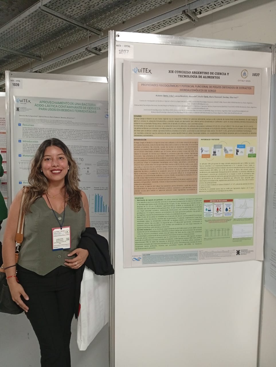 DOCENTE DE LA SEDE GOYA PARTICIPÓ EN EL XIX CONGRESO ARGENTINO DE CIENCIA Y TECNOLOGÍA DE LOS ALIMENTOS
