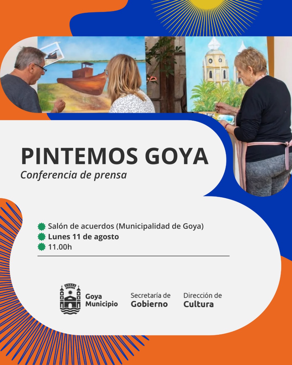 HOY 11HS: CONFERENCIA DE PRENSA DEL "PINTEMOS GOYA"
