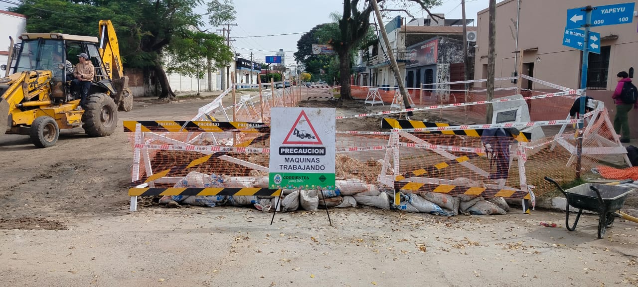 PRODEGO: Reparación del Conducto Pluvial Ramal Principal de Avenida Madariaga