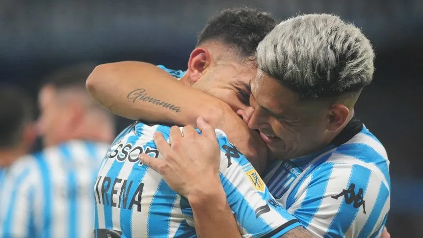 Racing  goleo  Argentinos Juniors por la Liga Profesional
