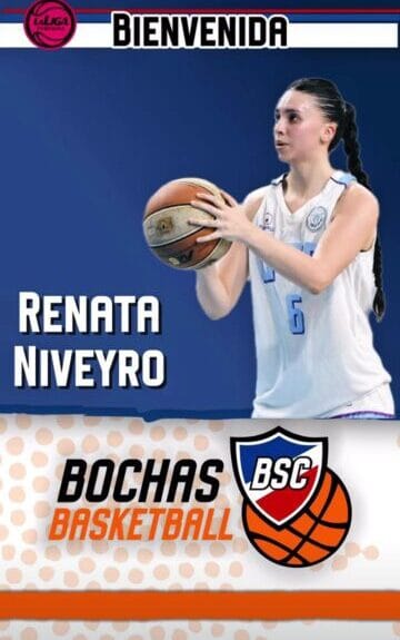 RENATA NIVEYRO, JUGADORA DE UNIÓN, DARÁ EL SALTO A LA LIGA NACIONAL FEMENINA EN CÓRDOBA