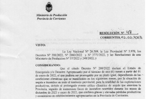 RESOLUCION GOB PROV