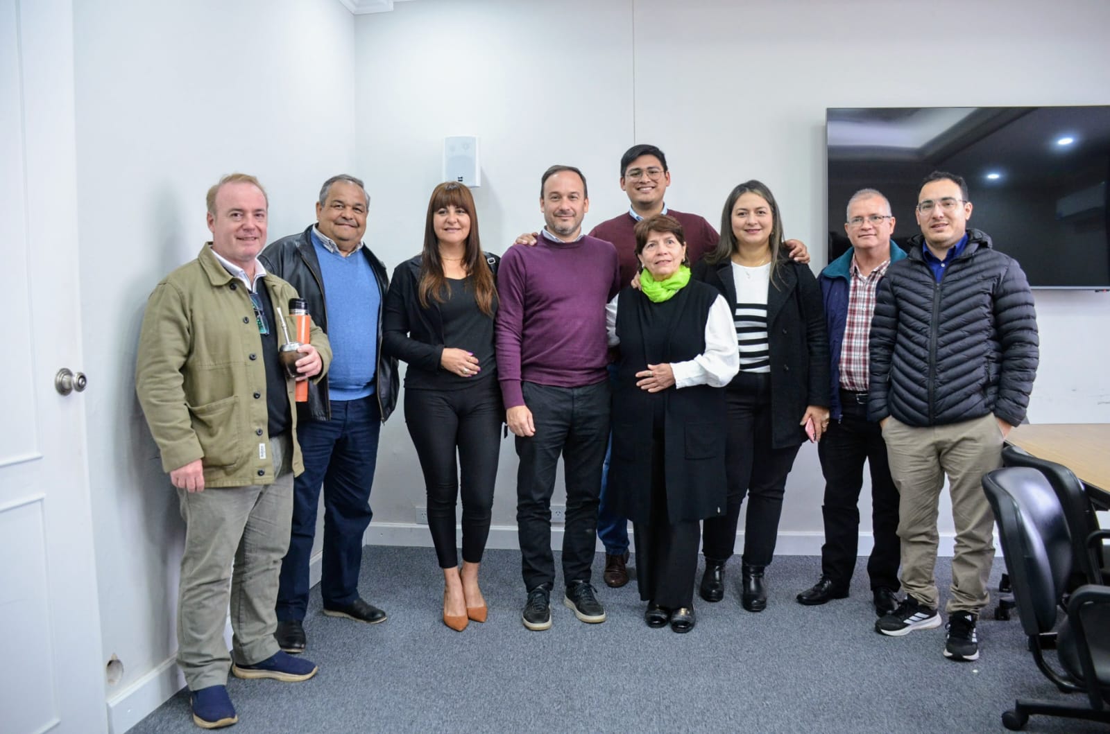 MARIANO HORMAECHEA RECIBIÓ A INTEGRANTES DE UNISUD