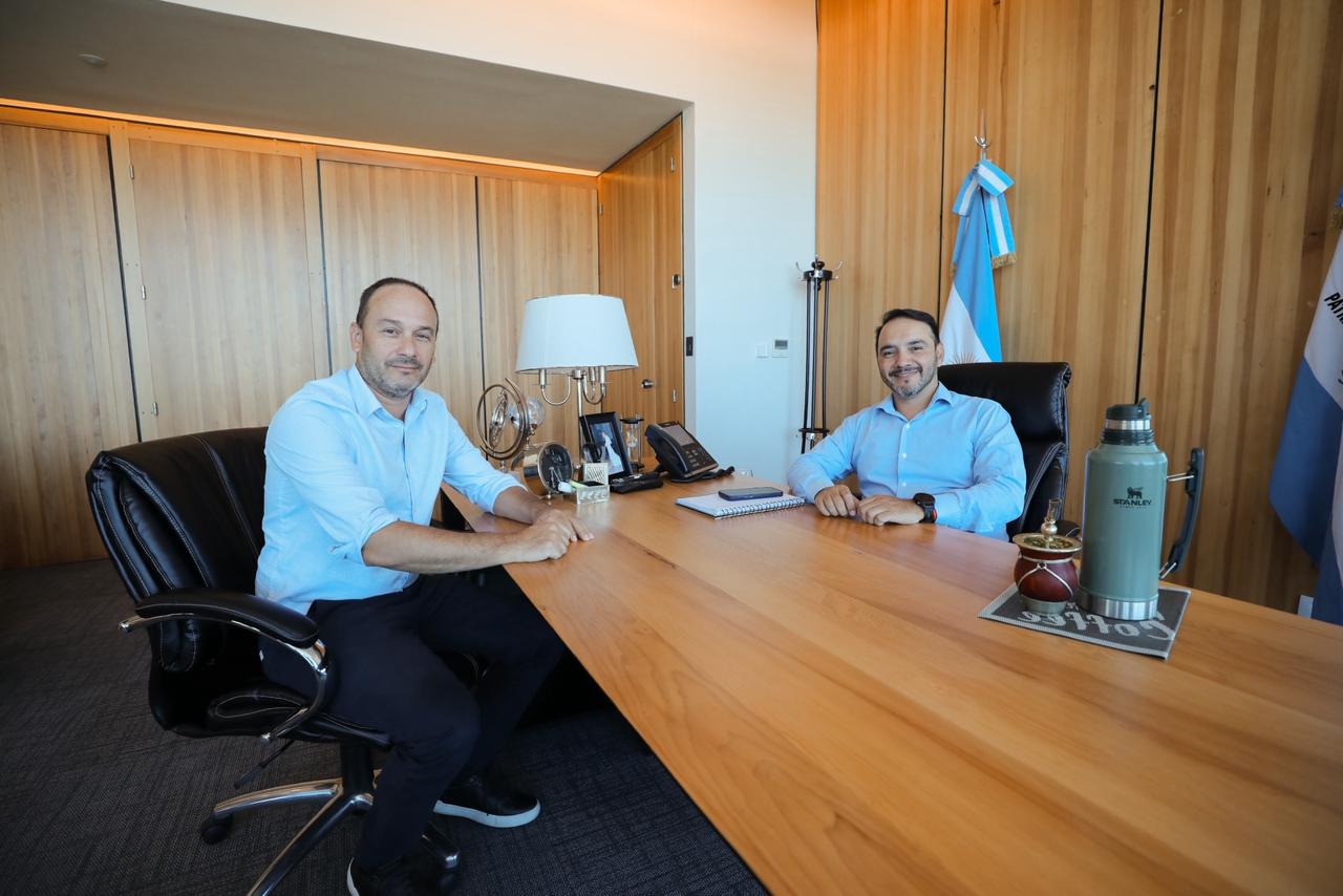 MARIANO HORMAECHEA SE REUNIÓ CON EL GOBERNADOR JUAN PABLO VALDÉS