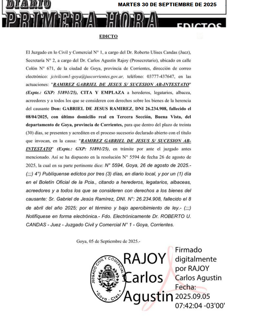 ROBERT ORTIX DIA 1
