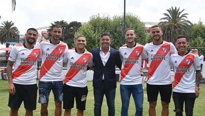 River presentó a sus refuerzos y el correntino Andrés Herrera firmará hoy su contrato