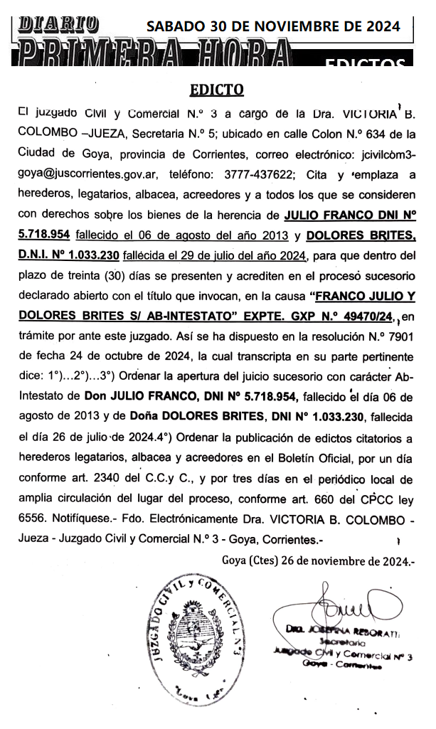 SABADO 30 DE NOVIEMBRE DE 2024 DIA 2 BREST