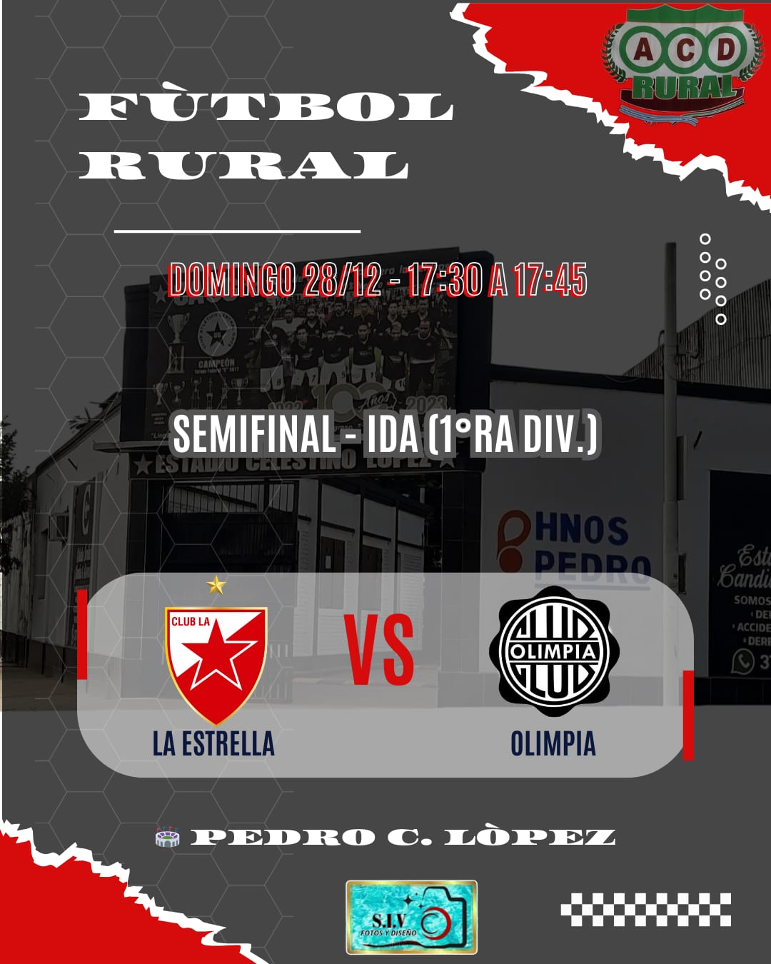 FÚTBOL RURAL DE GOYA: SEMIFINALES REPROGRAMADAS PARA EL PRÓXIMO DOMINGO