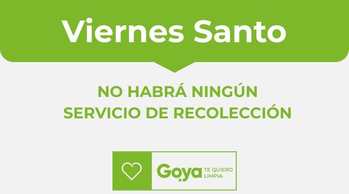 HOY NO HABRÁ NINGÚN SERVICIO DE RECOLECCIÓN