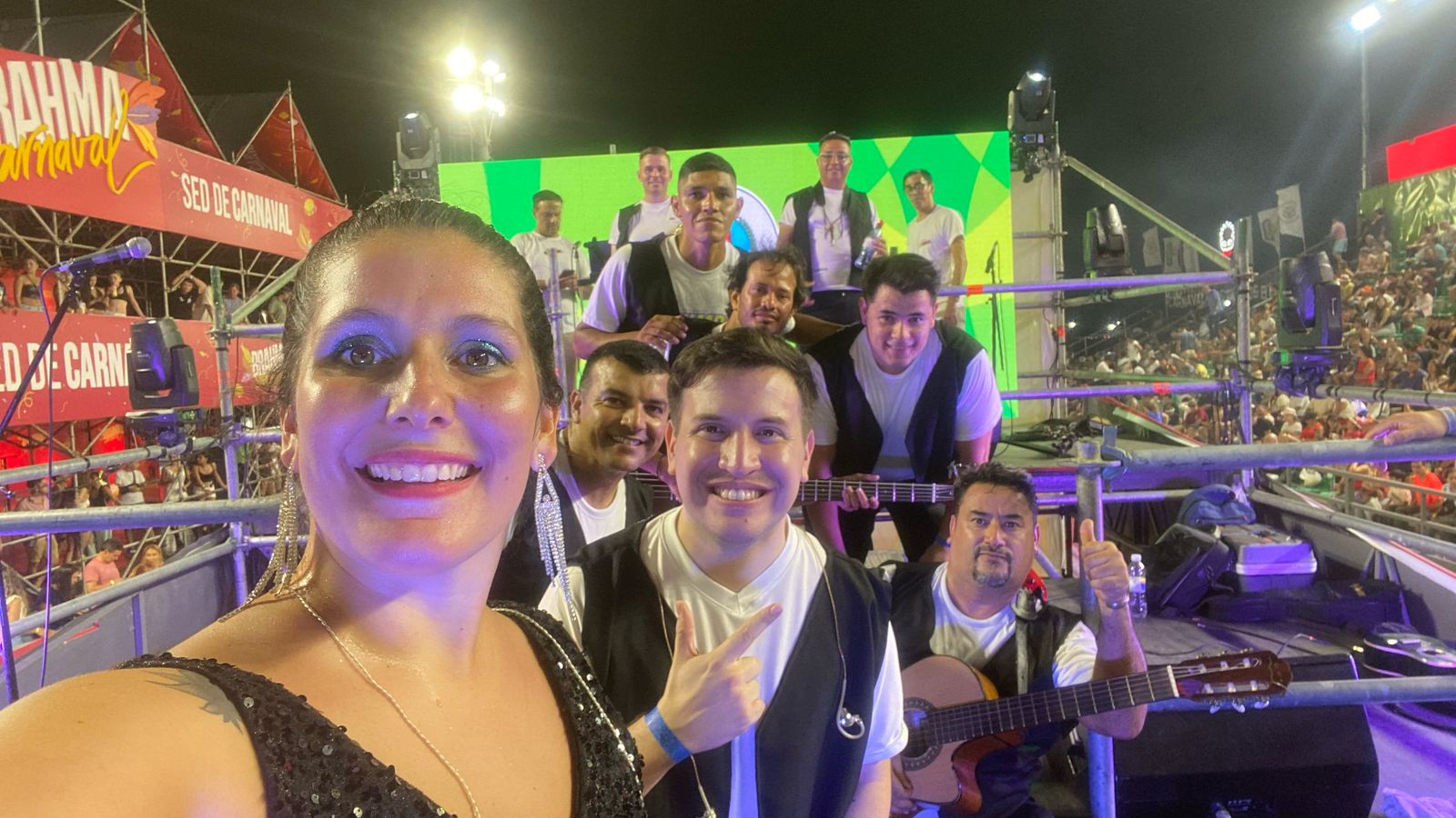 DESTACADA ACTUACIÓN DEL GRUPO SUBLIME EN LOS CARNAVALES DE CORRIENTES
