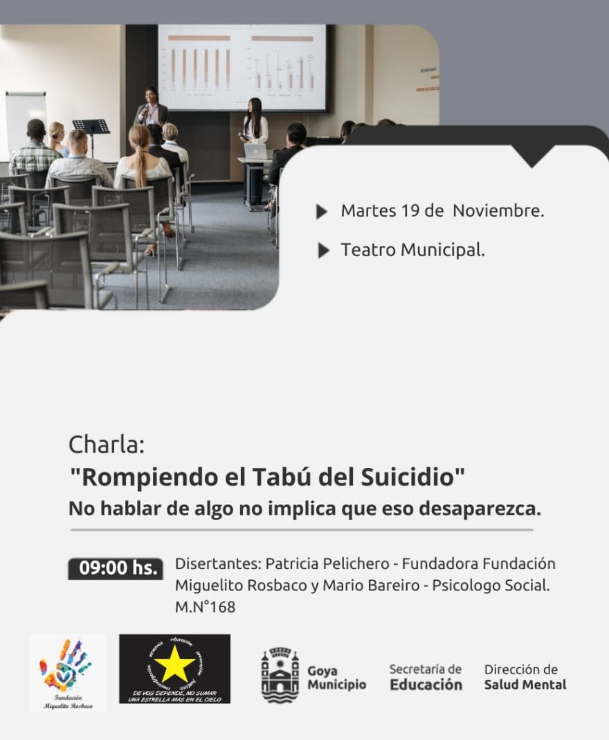 “ROMPIENDO EL TABÚ DEL SUICIDIO”, NO HABLAR DE ALGO NO IMPLICA QUE ESO DESAPAREZCA