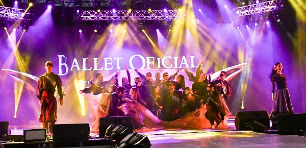 Se vivió la 5° velada chamamecera, donde la danza de la mano del Ballet Oficial fue uno de los puntos principales