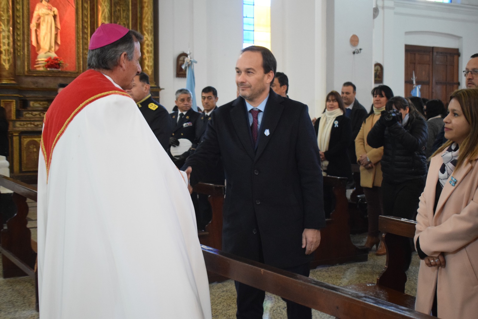  SOLEMNE TEDEUM  MONSEÑOR CANECIN INVITO A EDIFICAR EL PRESENTE SOBRE ROCA FIRME BASADOS EN LOS VALORES EVANGÉLICOS
