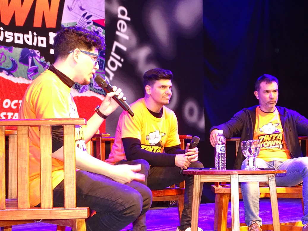 TINTA TOWN SE PRESENTÓ EN EL AUDITORIO I