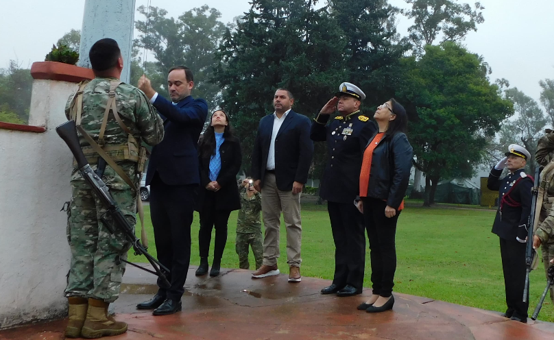 MARIANO HORMAECHEA PARTICIPÓ DE LOS FESTEJOS POR EL DÍA DE LA PATRIA