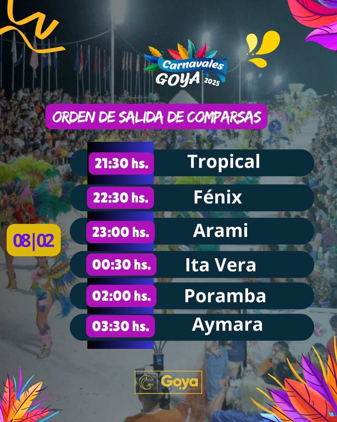 CARNAVALES 2025: Última Luna Carnavalera
