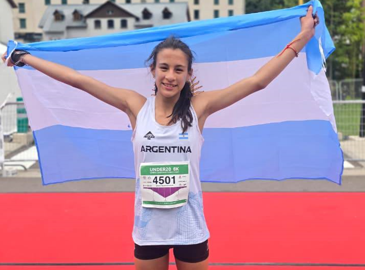 DESTACADA ACTUACIÓN DE BRENDA INSAURRALDE EN EL MUNDIAL DE TRAIL CANFRANC ESPAÑA