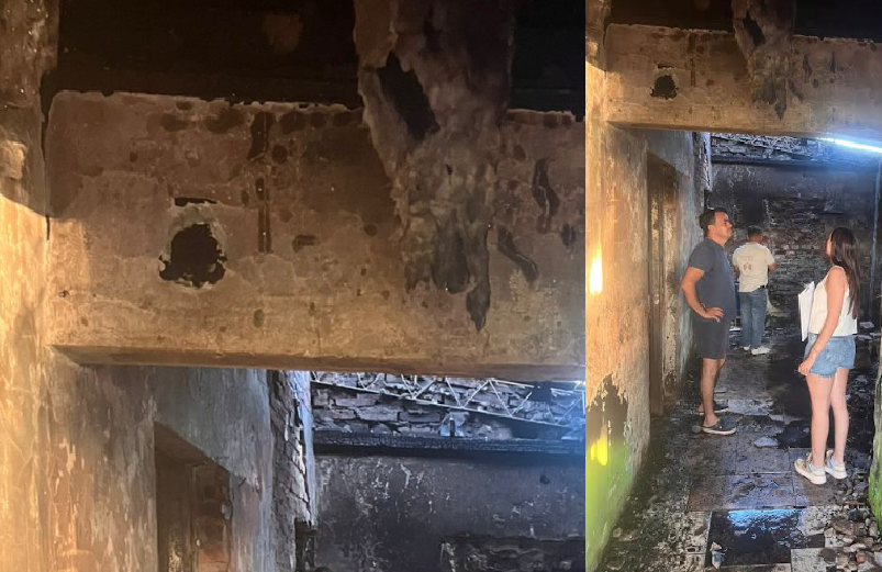 BARRIO SAN RAMON: LA MUNICIPALIDAD FUE AL RESCATE DE UNA FAMILIA AFECTADA POR INCENDIO 