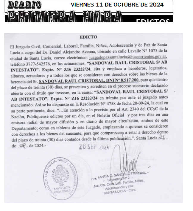 VIERNES 11 DE OCTUBRE DE 2024 Dia 3 lily alderete