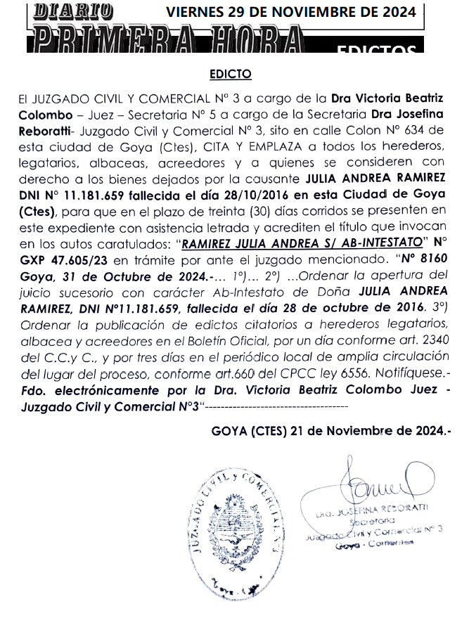 VIERNES 29 DE NOVIEMBRE 2024 DIA 2 RAJOY