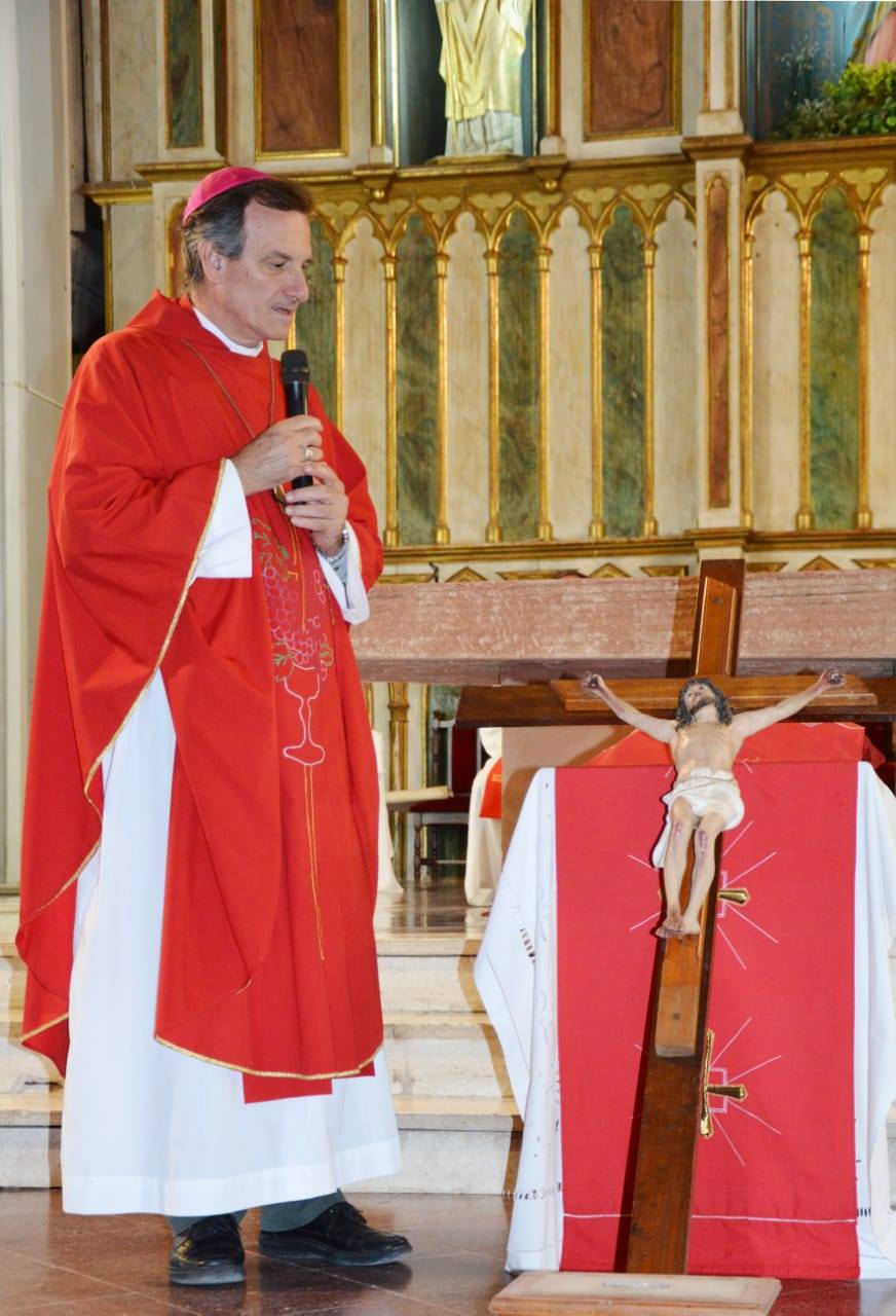 FIESTA DE LA EXALTACIÓN DE LA SANTA CRUZ: EL OBISPO INVITA A PARTICIPAR DE LA MISA EN LA CATEDRAL