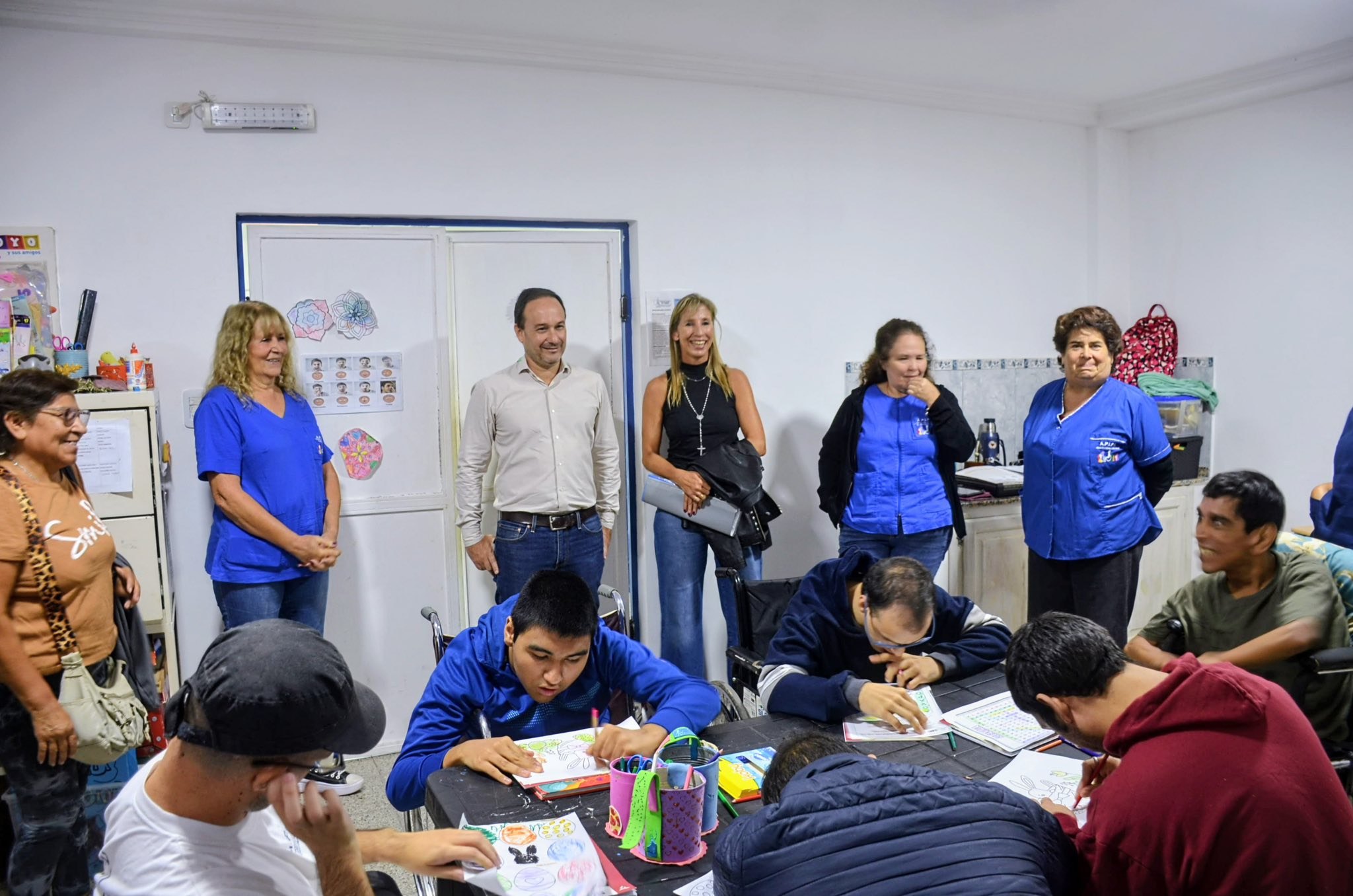 EL INTENDENTE MARIANO HORMAECHEA VISITÓ APIPE