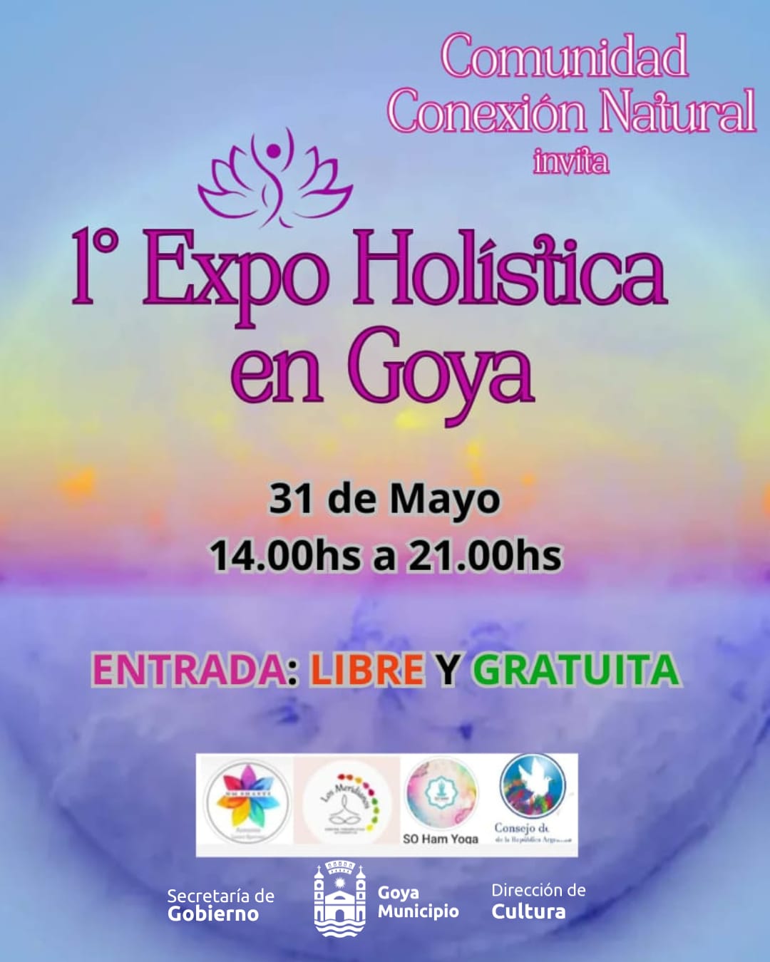 HOY: 1ª EXPO HOLÍSTICA EN GOYA
