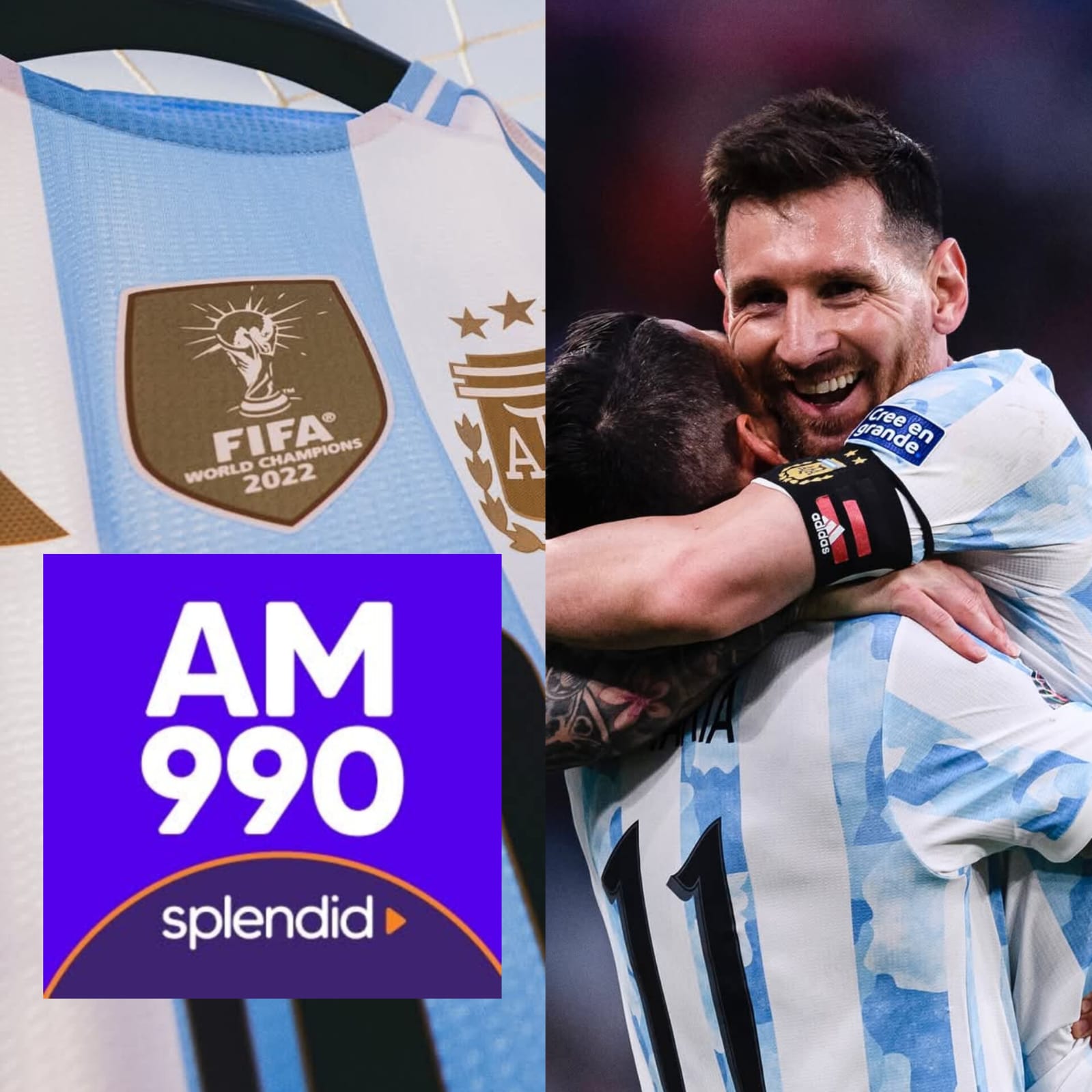 HOY 21HS: ARGENTINA VS COLOMBIA POR FM NORTE 104.1