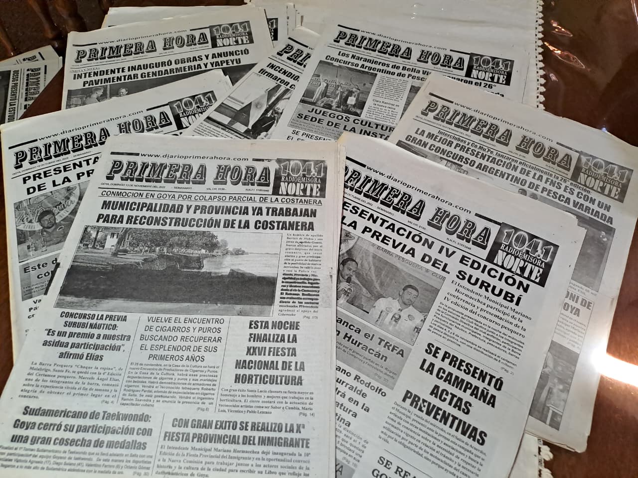 MES ANIVERSARIO DE DIARIO PRIMERA HORA: 54 AÑOS CONSTRUYENDO LA HISTORIA DE LOS GOYANOS