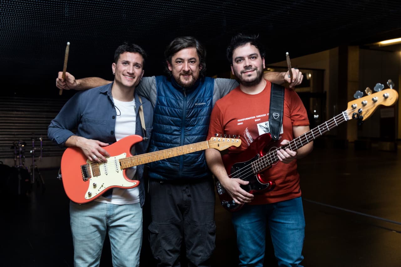 SESIONES EN LA TERRAZA: LOS TRES SODAS RINDEN HOMENAJE AL LEGADO DE CERATI