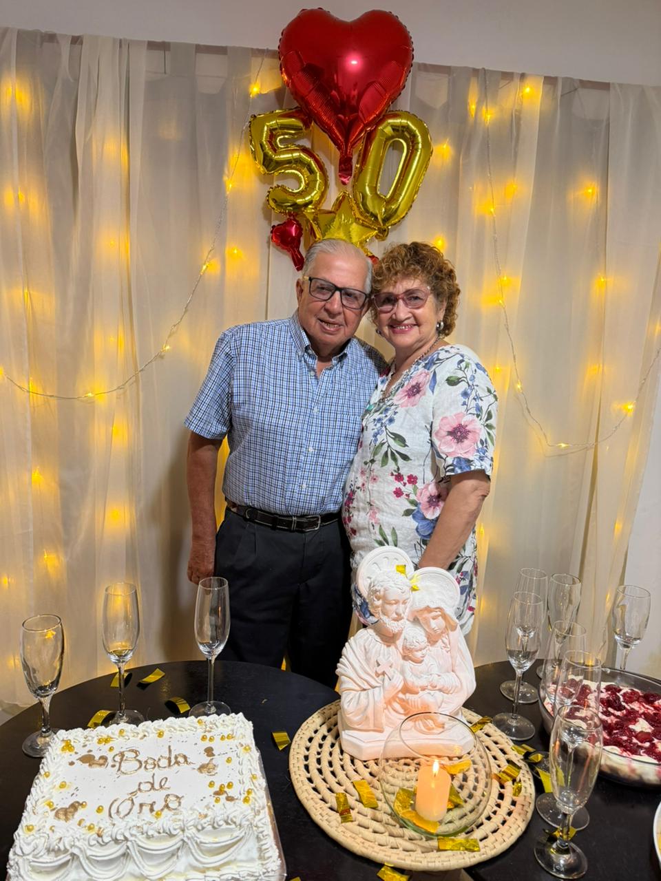 Saludos especiales de Diario Primera Hora: Celebramos los 50 años de amor entre Jorge y Ana