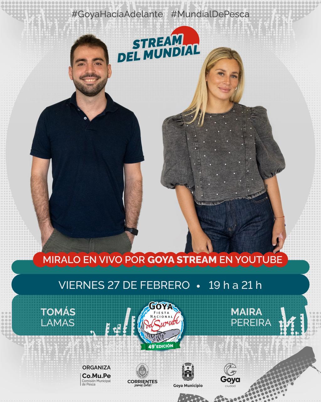 ESTE VIERNES 27 ¡COMIENZA EL STREAM DEL MUNDIAL DE PESCA!