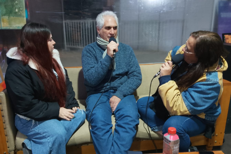 LISANDRO STALLA ACOMPAÑANDO A ALUMNOS DE PARAJE EL BATEL: “PARA ESTOS CHICOS, GOYA ES COMO LAS VEGAS”