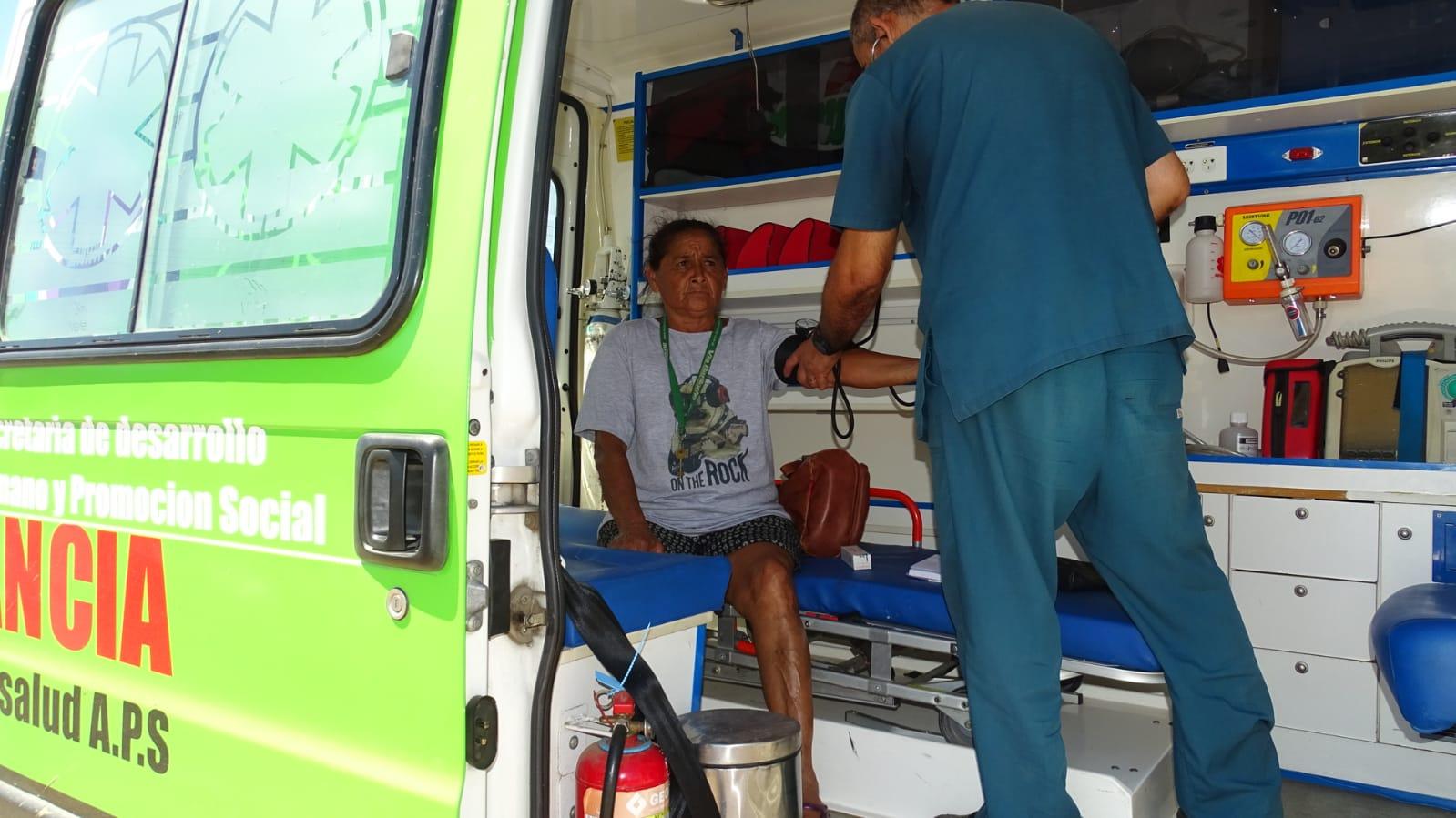 Dir. Victoria González  ACCIÓN SOCIAL COORDINA ASISTENCIA EN CUATRO BARRIOS DE GOYA