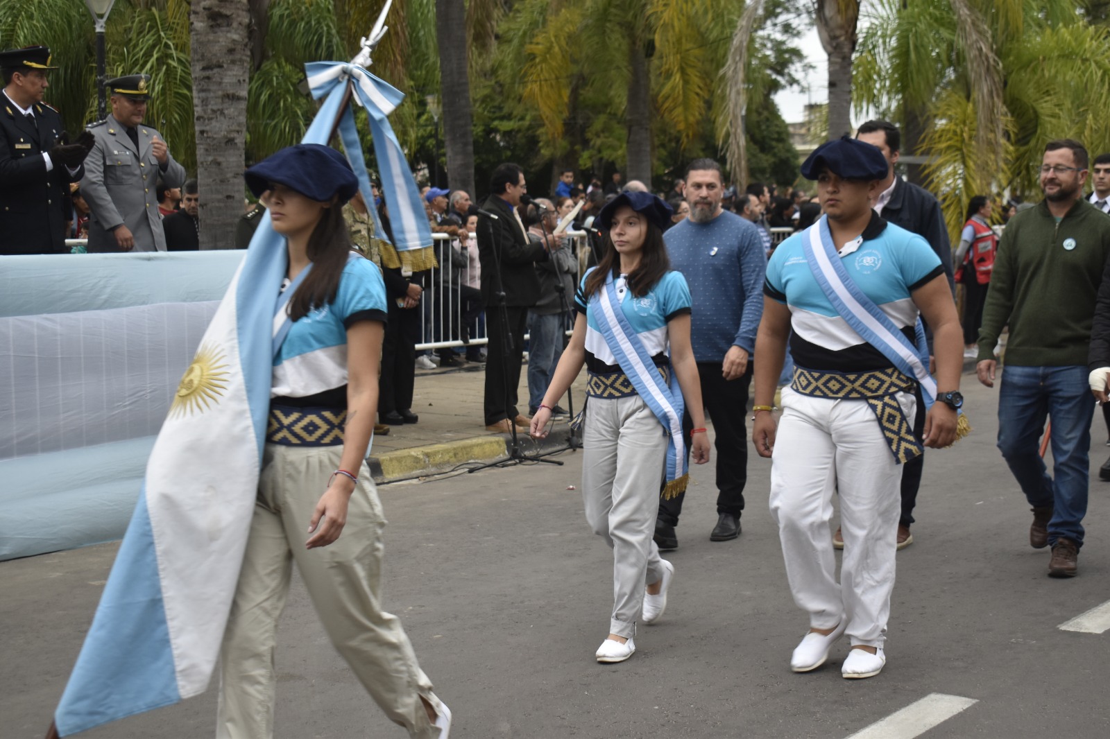 GOYA RINDIÓ HONORES A LA BANDERA Y A MANUEL BELGRANO: UN ACTO DE UNIDAD Y PATRIOTISMO