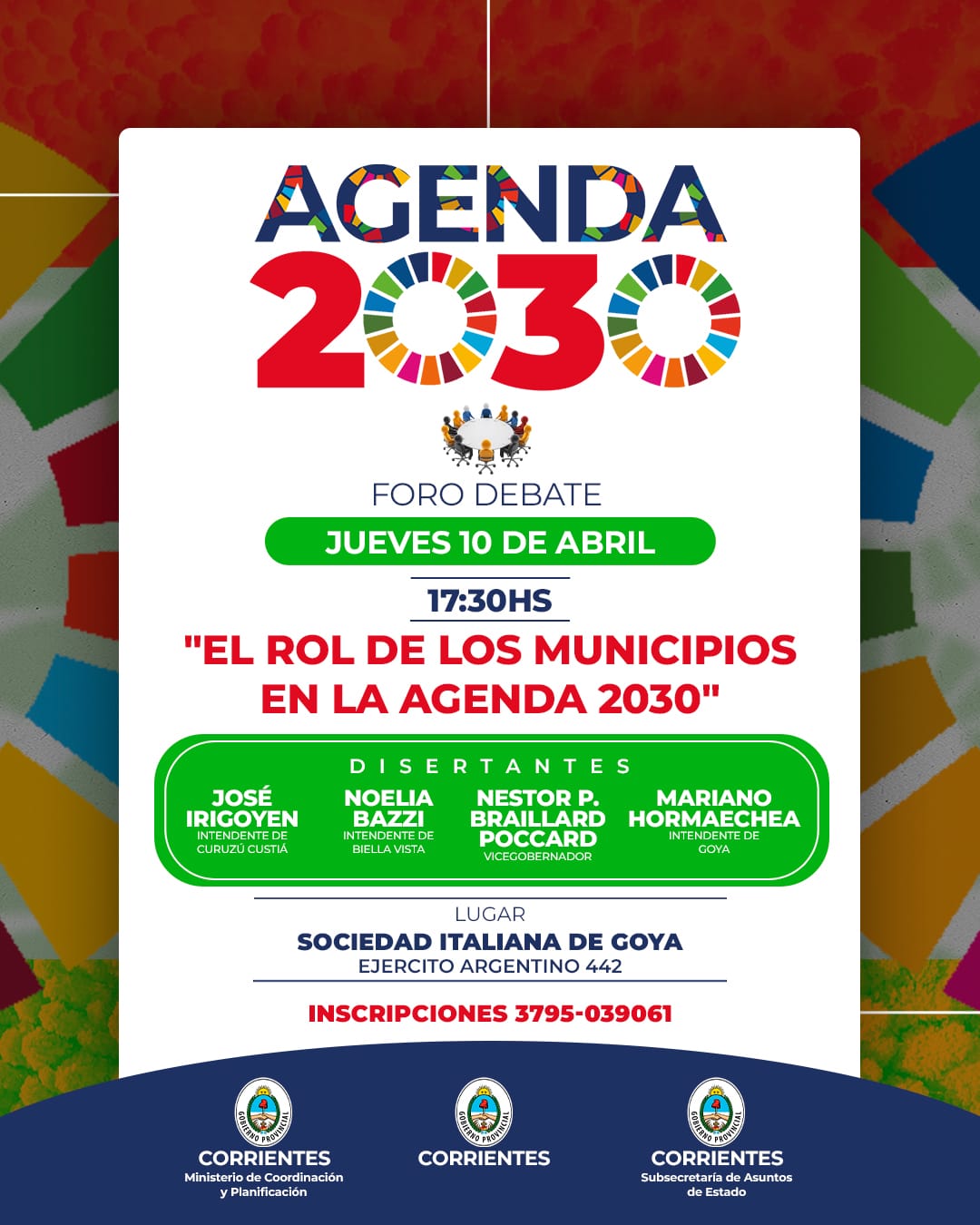 Zajarevich analiza la importancia de la Implementación de la Agenda 2030 en el municipio de Goya