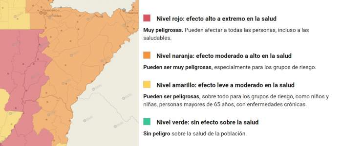 Goya en alerta roja por extremo calor